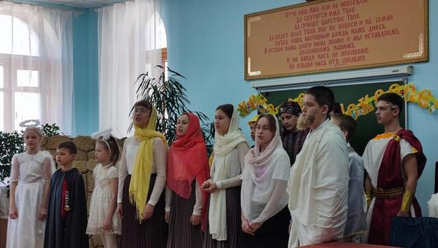 Праздник в воскресной школе при Карповке2. 23.04.23
